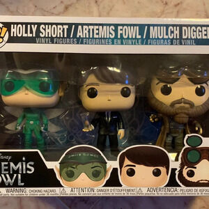 NEW Funko POP 3-Pack Exclusive Disney Artemis Fowl